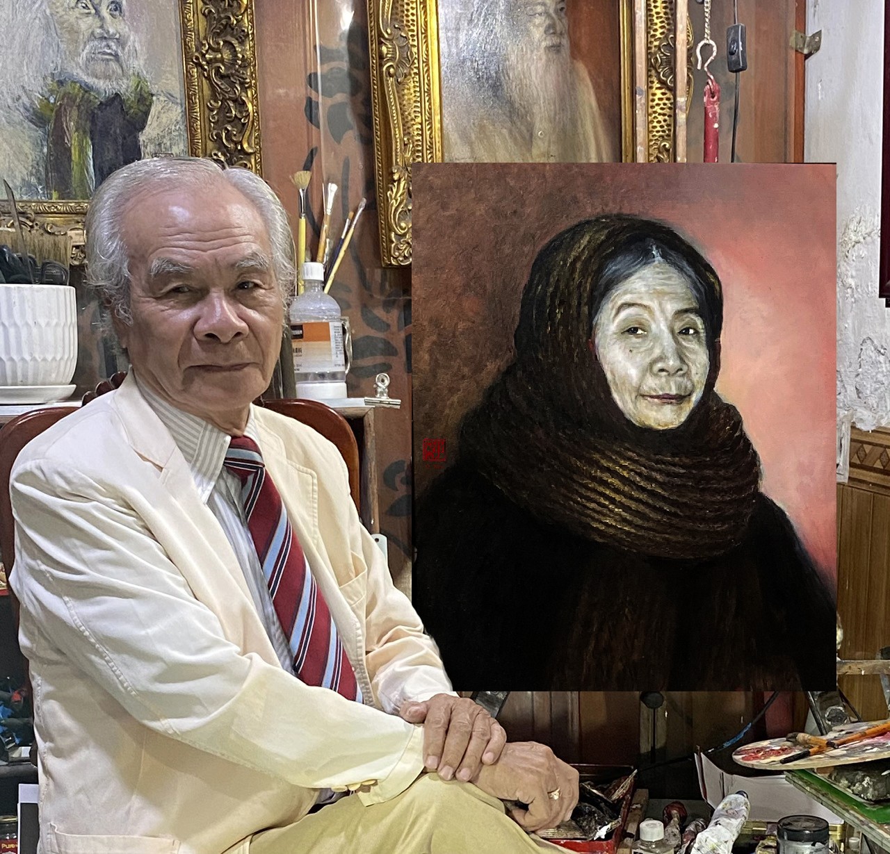 Phục dựng chân dung Nữ Anh hùng tình báo Đinh Thị Vân (1916-1995)